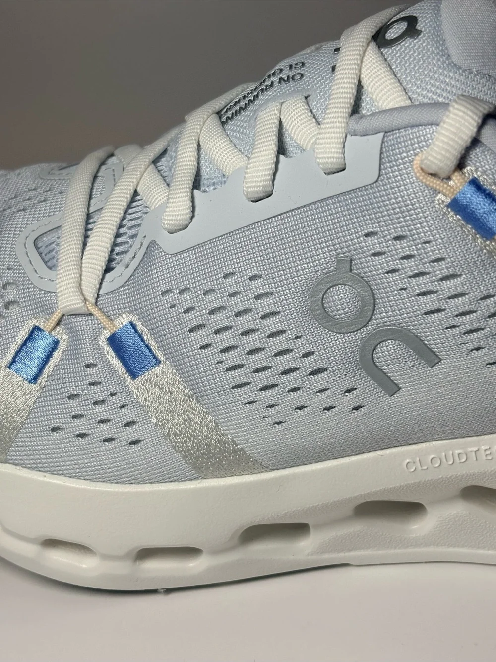 On Cloudsurfer 2  Light Blue Running Shoe brand new in box ( size 8 woman ) - Picture 13 of 16